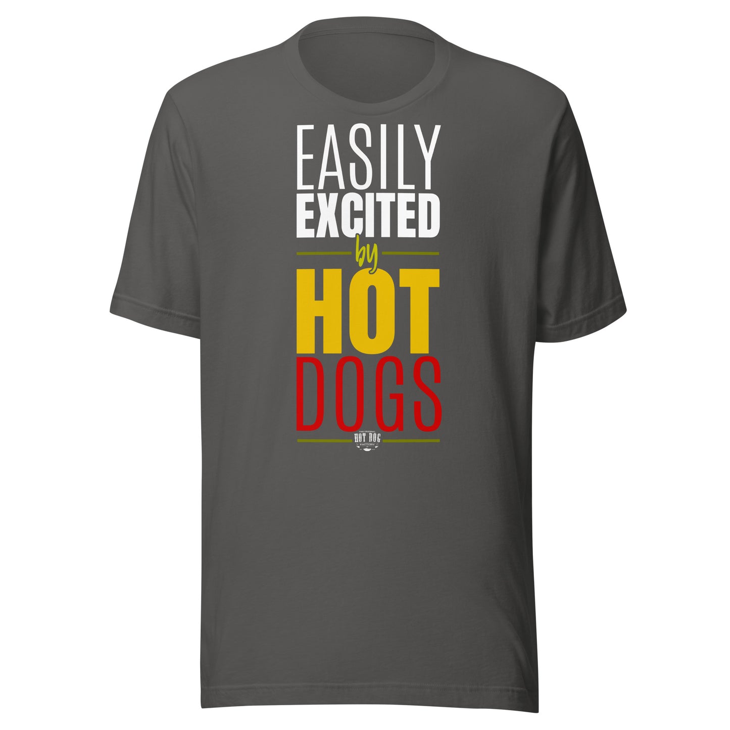 Easily Excited by Hot Dogs - Unisex T-shirt
