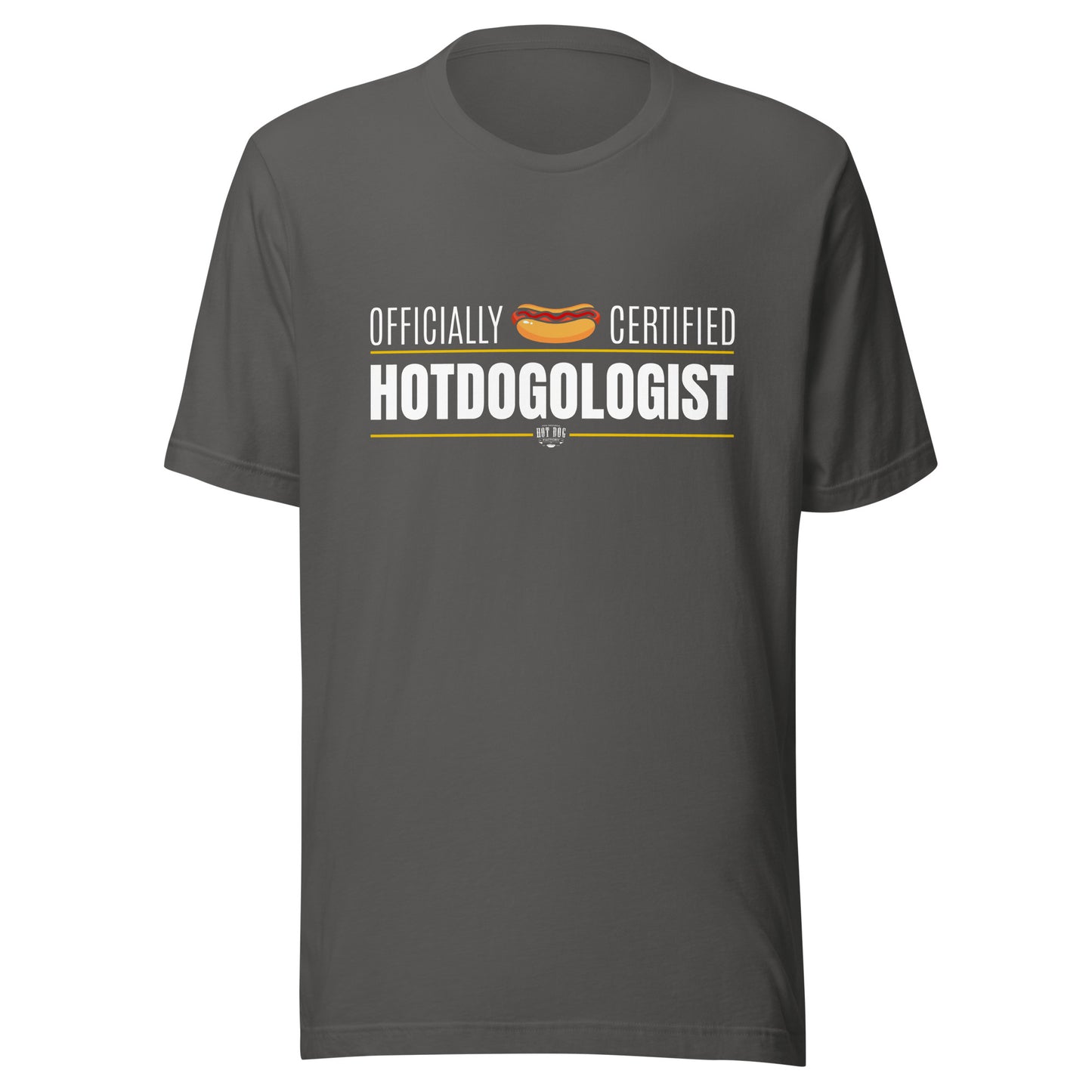 Officially Certified Hotdogologist - Unisex T-shirt